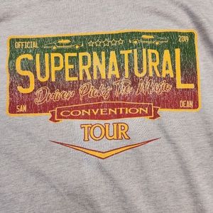 Supernatural convention tour t-shirt - no longer available